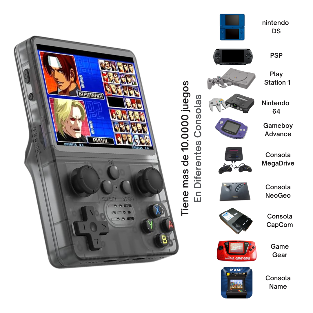 CONSOLA DE JUEGOS RETRO R35S